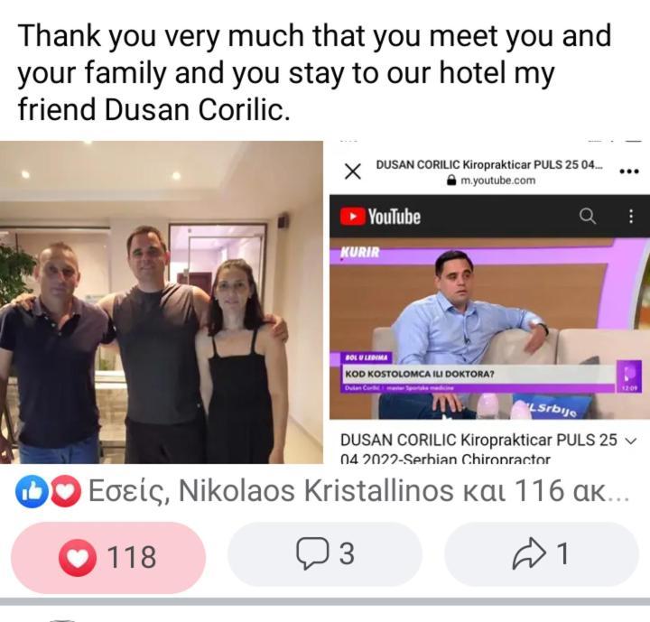 Villa Konstantinos Olympiakí Aktí Esterno foto