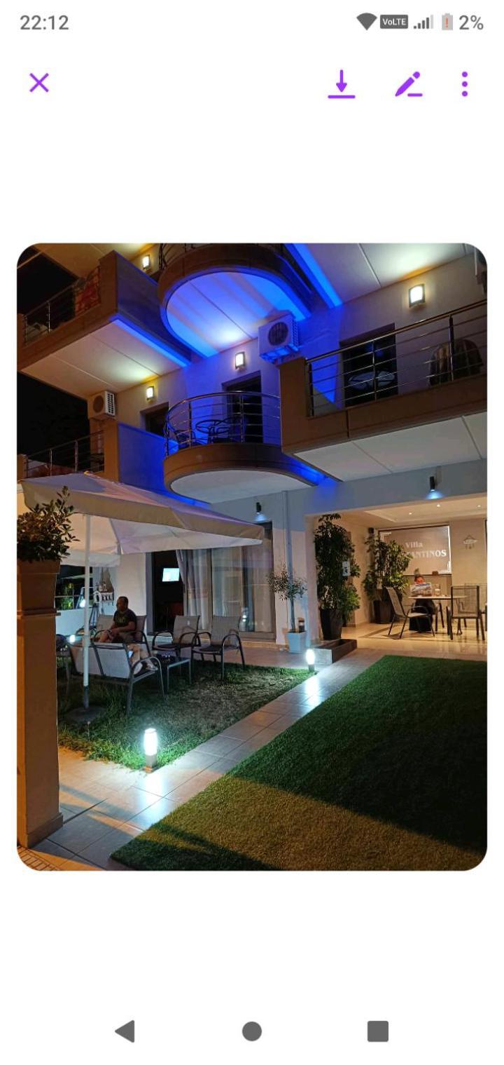 Villa Konstantinos Olympiakí Aktí Esterno foto